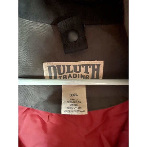 Duluth Trading Co Mens Whaleback Parka- Greenish-Grey Parka w/Hood Size 3XL - Picture 2 of 10